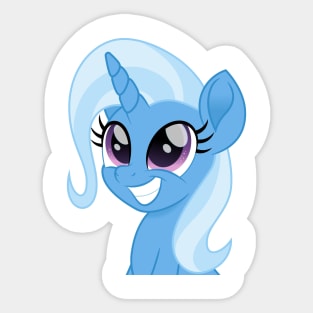 Trixie portrait Sticker